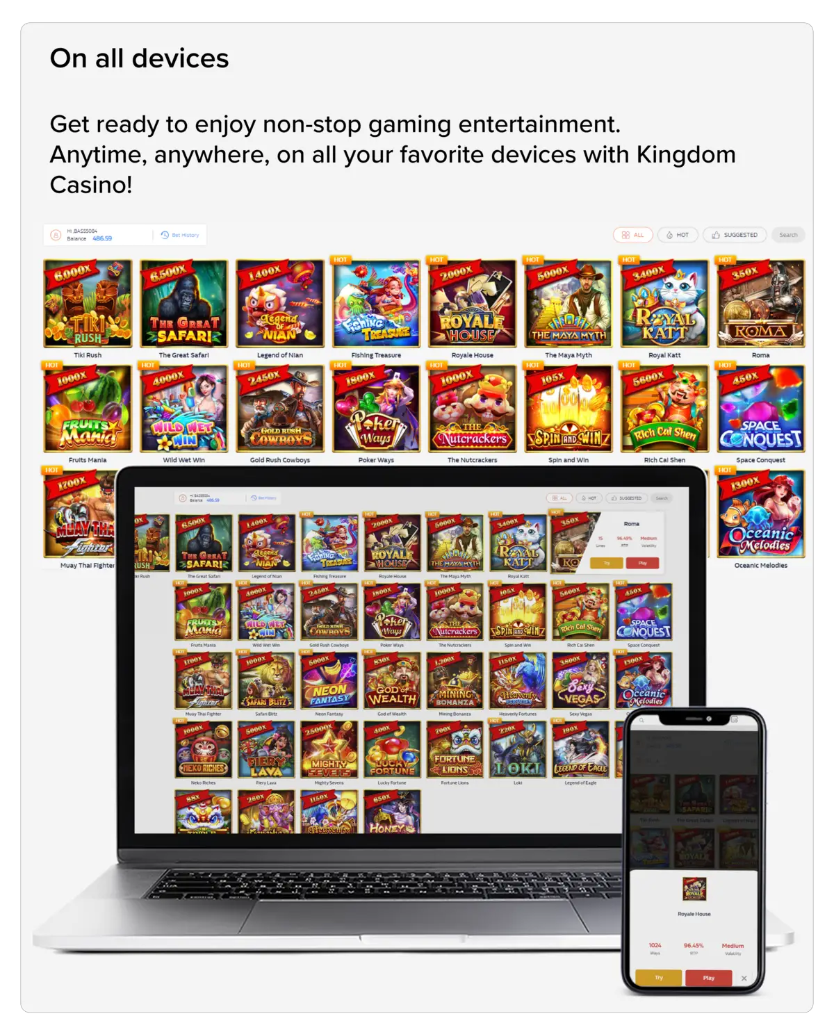 Kingdom Casino Mobile